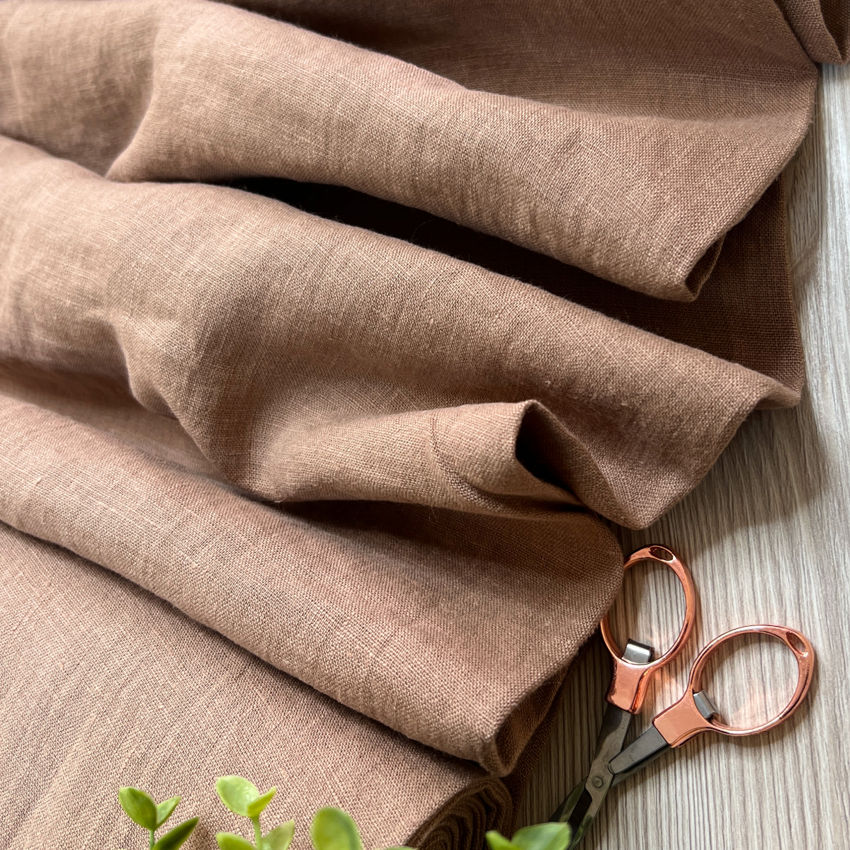 Лен (капучино) скидки на ткани в Минске оптом и в розницу | Трикотаж tais.by