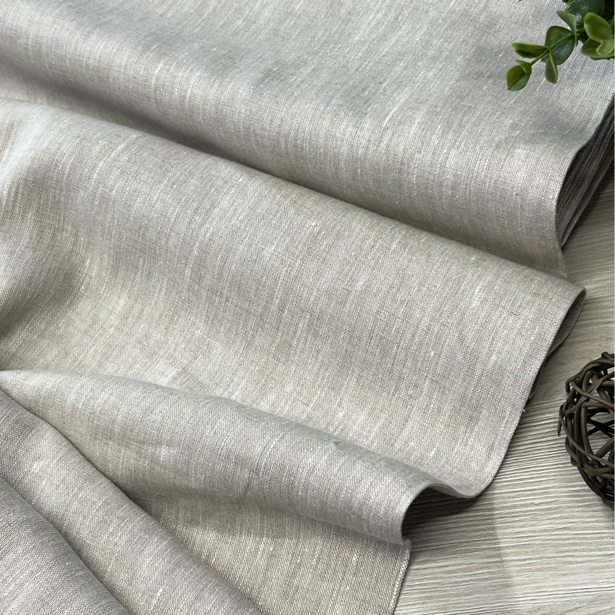 Лен (натуральный цвет) скидки на ткани в Минске оптом и в розницу | Трикотаж tais.by