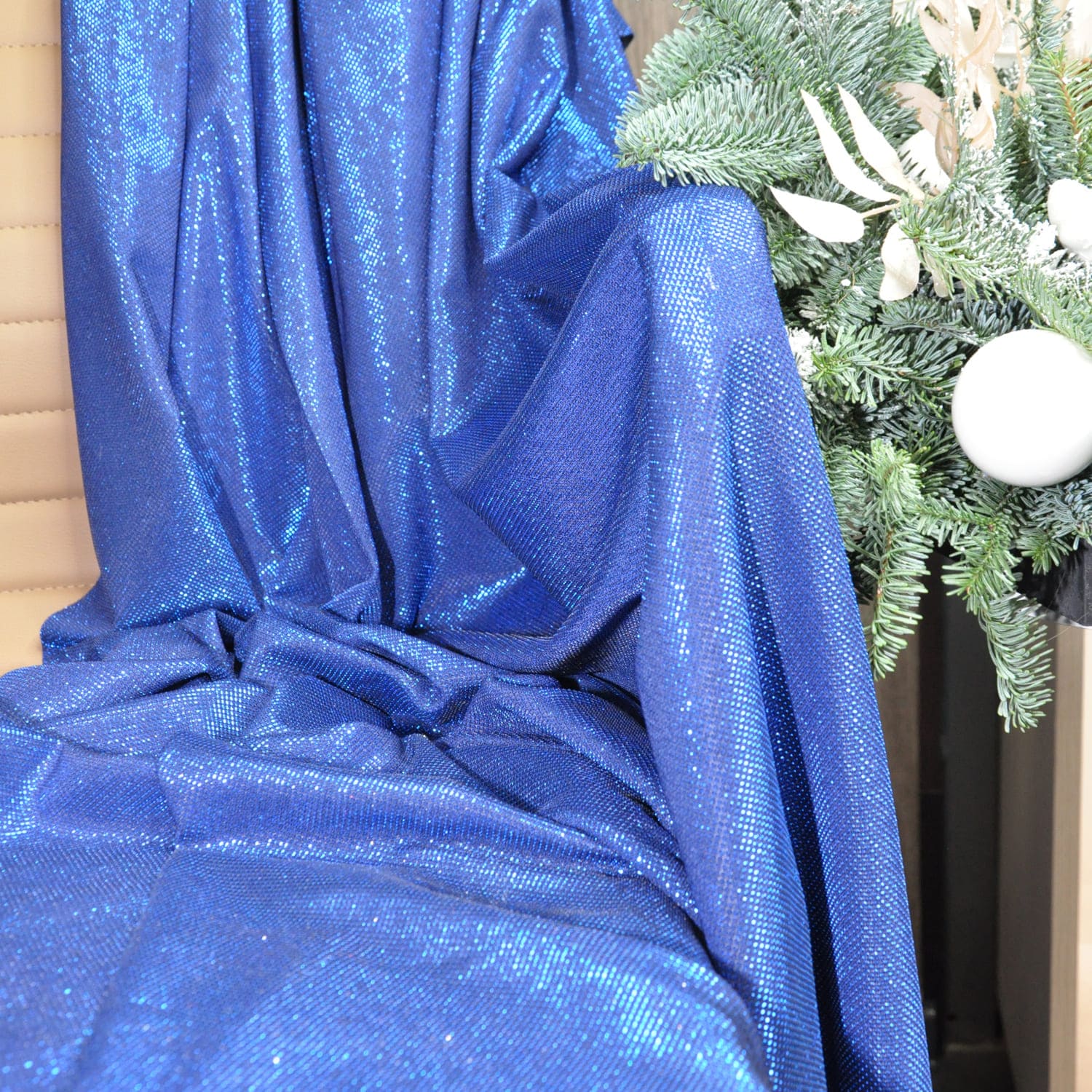 Трикотаж "Лунный свет" (светло синий)