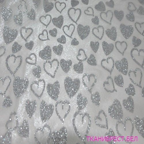 Органза с напылением