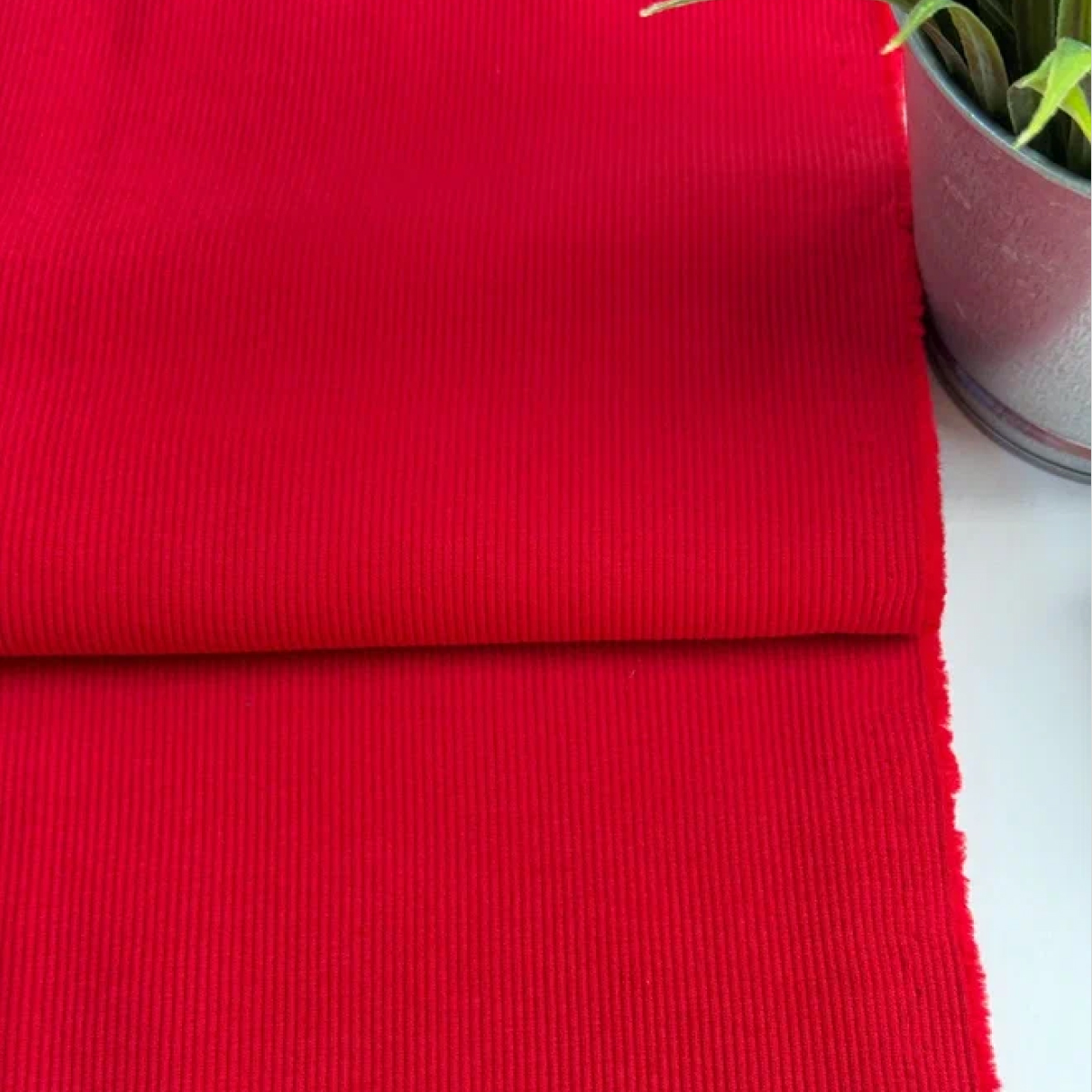 Кашкорсе чулок для 3-х нитки  с эффектом велюра (красный) скидки на ткани в Минске оптом и в розницу | Трикотаж tais.by