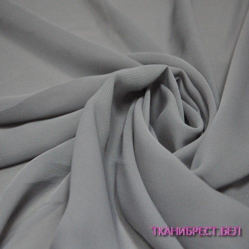Шифон серый