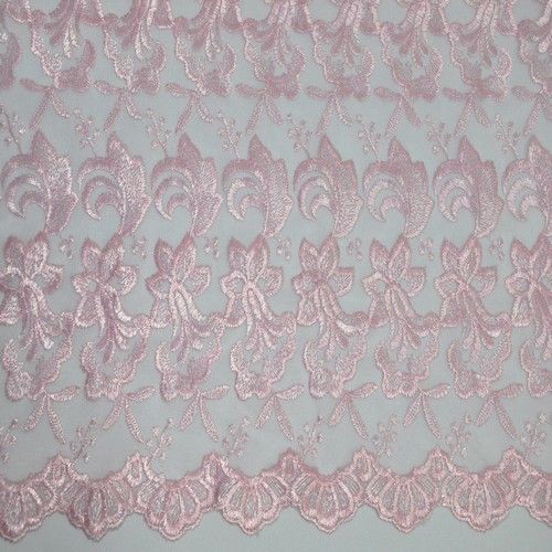 Гипюр Индонезия (розовый)