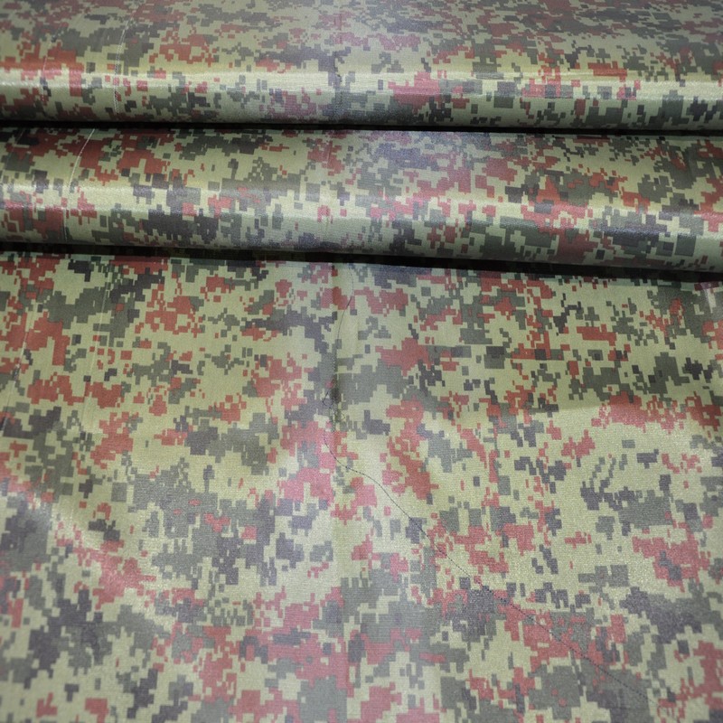 Палаточная ткань Оксфорд 210 камуфляж (цифра)
