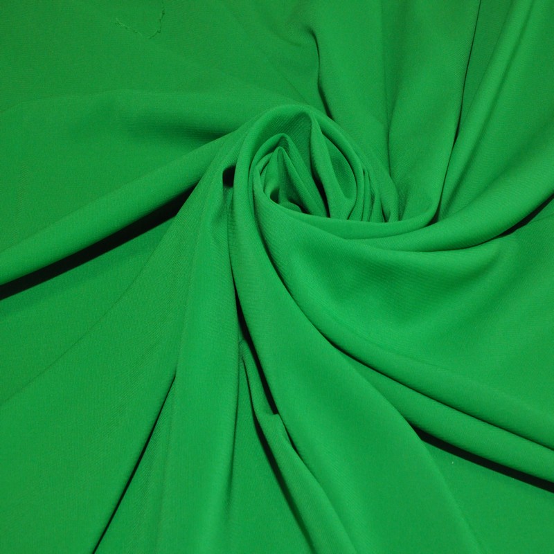 Шифон стрейчевый (яркая зелень)