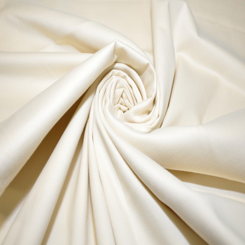 Хлопок Твил костюмный (пломбир)