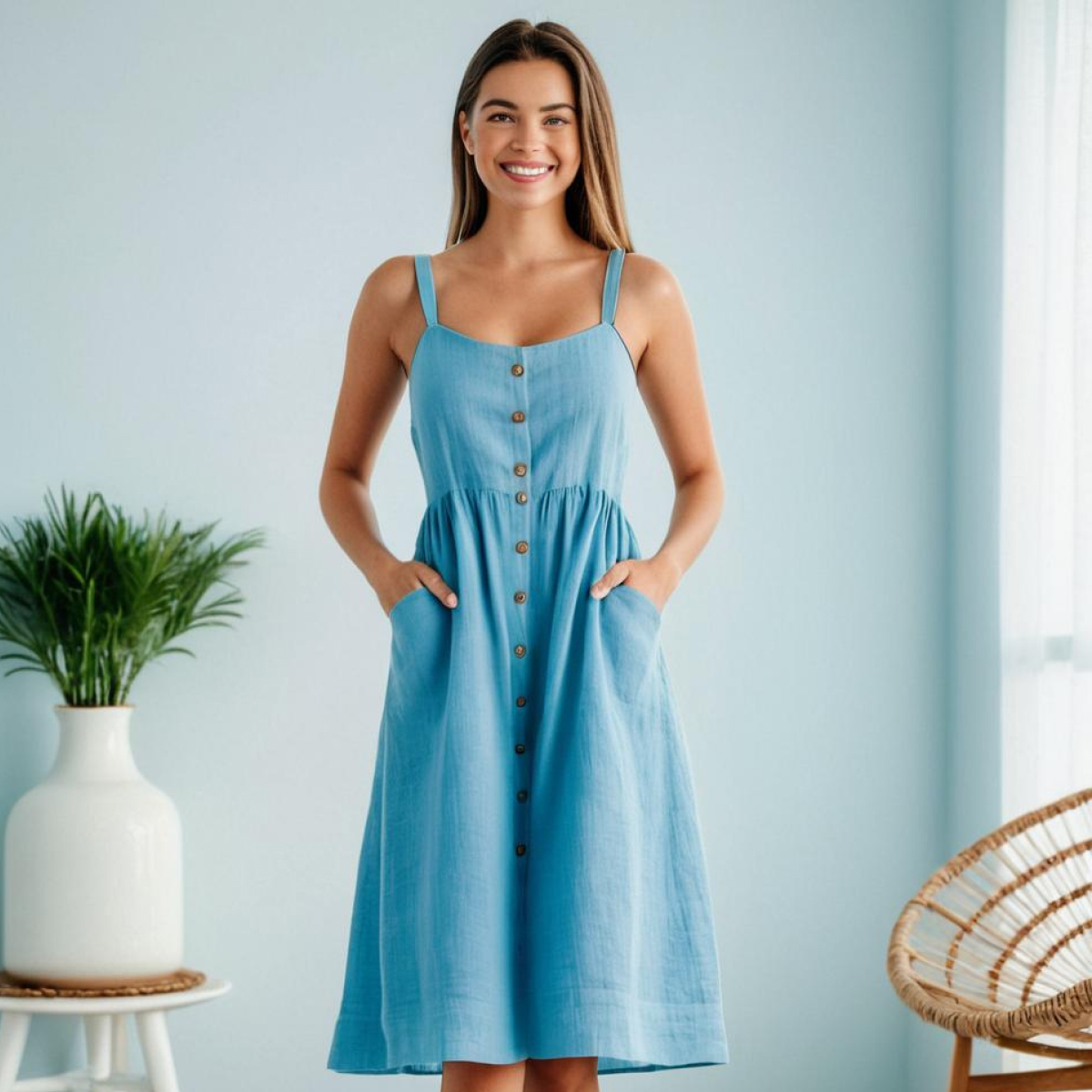 Лен (голубой туман) скидки на ткани в Минске оптом и в розницу | Трикотаж tais.by