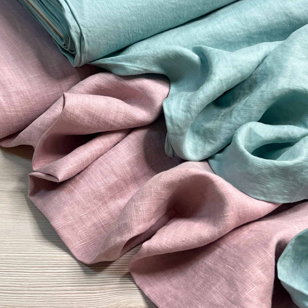 Лен (розовая пудра) скидки на ткани в Минске оптом и в розницу | Трикотаж tais.by