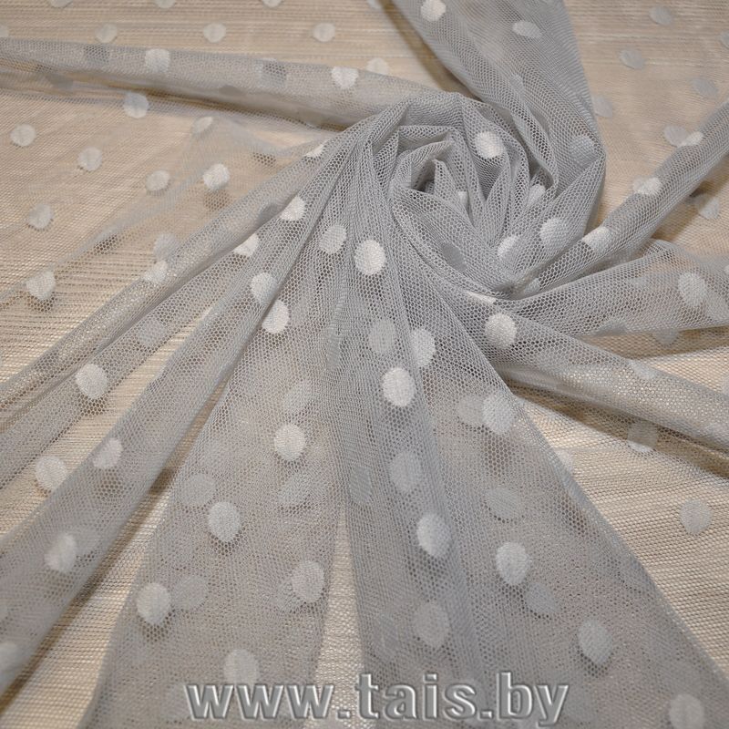 Сетка горох 1см (серый)