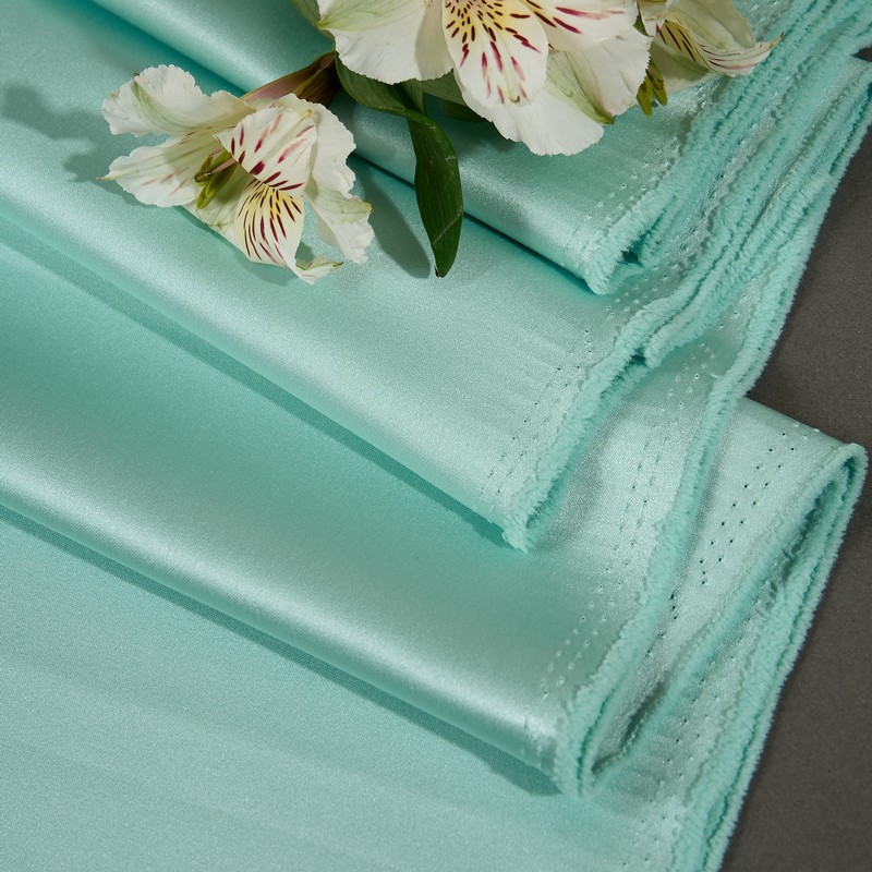 Атлас свадебный (тиффани)