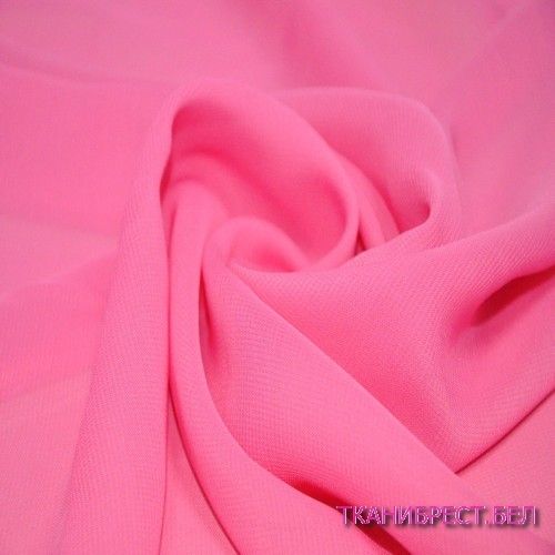 Шифон, ярко-розовый