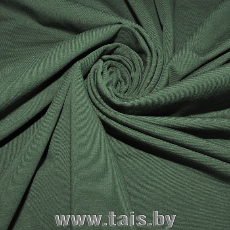 Кулирная гладь  (хаки темно-зеленый)