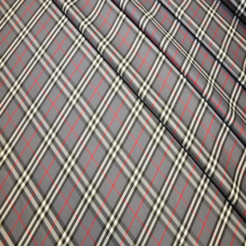 Костюмная ткань "Клетка  " (серо-белая шотландка) скидки на ткани в Минске оптом и в розницу | Трикотаж tais.by