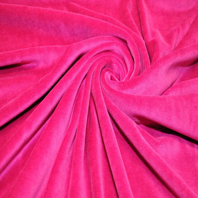 Велюр Х/Б (фуксия)