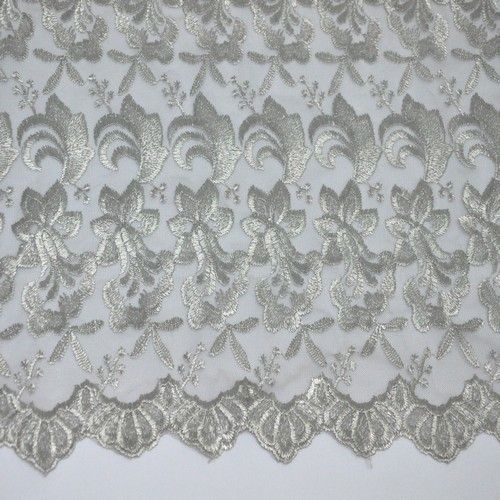 Гипюр, серый