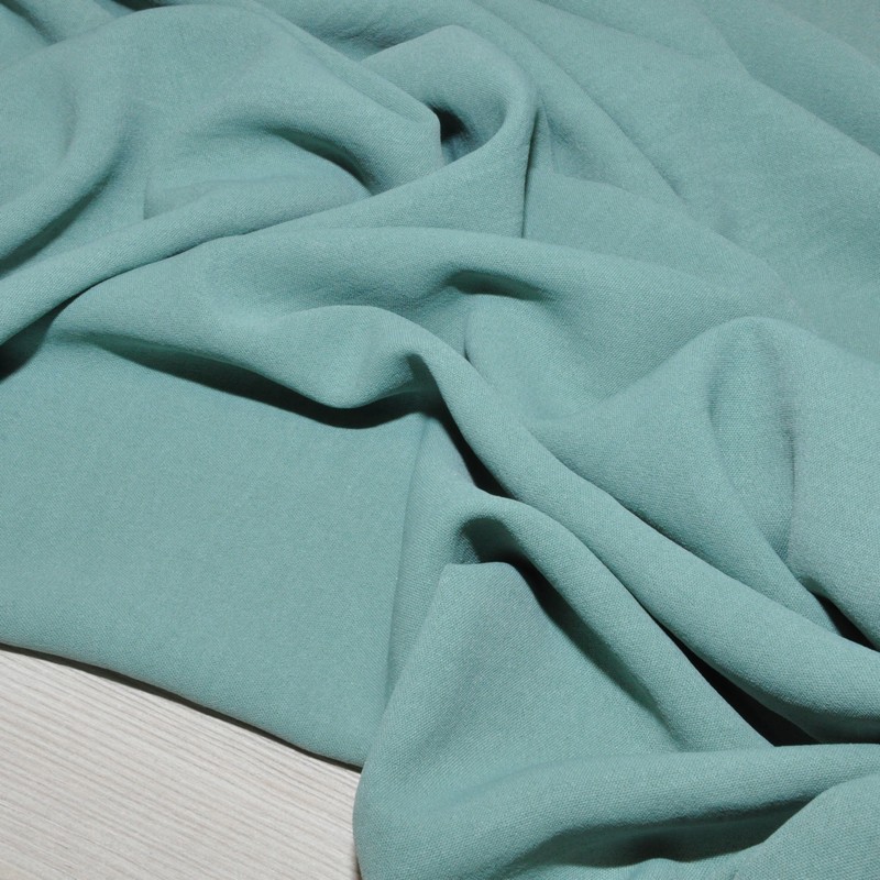Плательно-блузочная ткань Соренто (снежная мята) скидки на ткани в Минске оптом и в розницу | Трикотаж tais.by