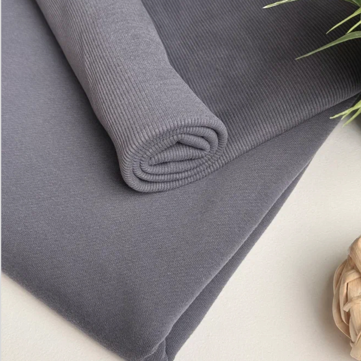 Кашкорсе чулок для 3-х нитки  с эффектом велюра (графит) скидки на ткани в Минске оптом и в розницу | Трикотаж tais.by