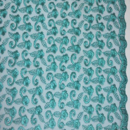 Гипюр Индонезия (бирюзовый)