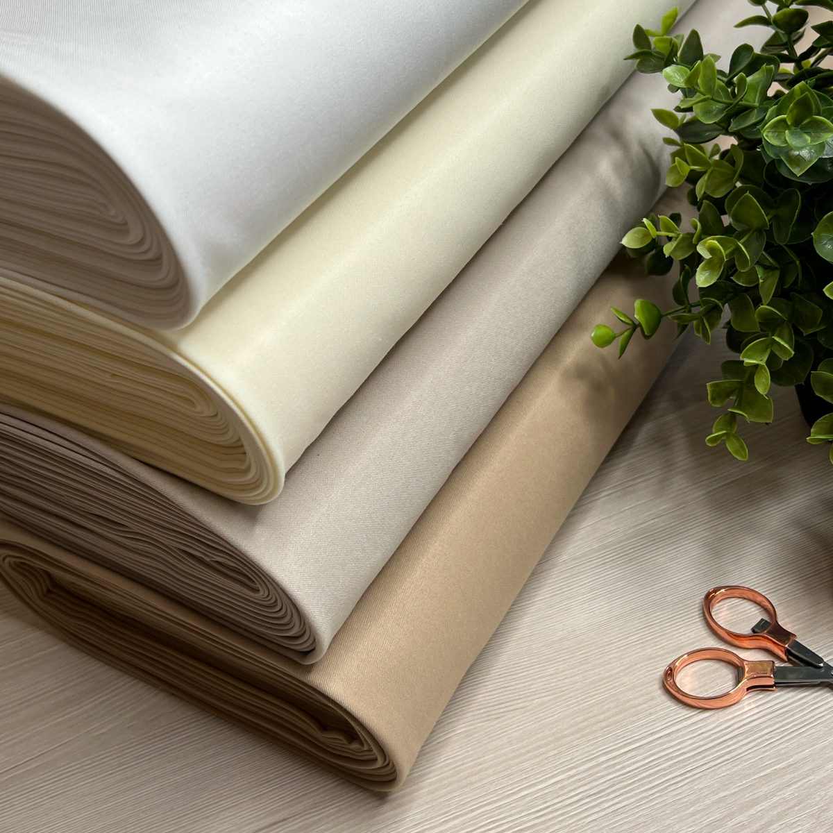 Костюмная ткань "Бостон" (сливочный) скидки на ткани в Минске оптом и в розницу | Трикотаж tais.by