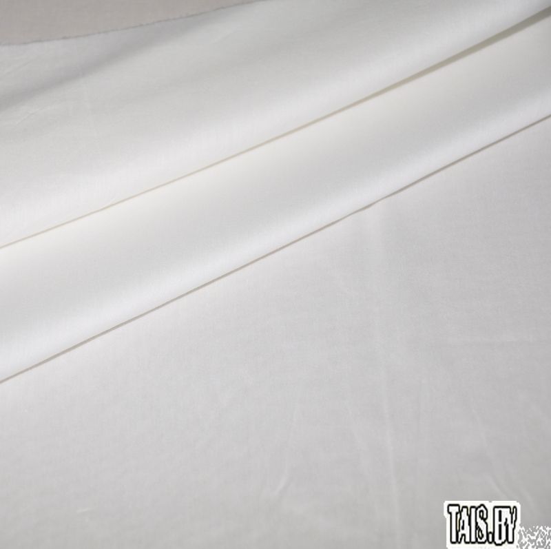 Поплин-нейлон (молочный) скидки на ткани в Минске оптом и в розницу | Трикотаж tais.by