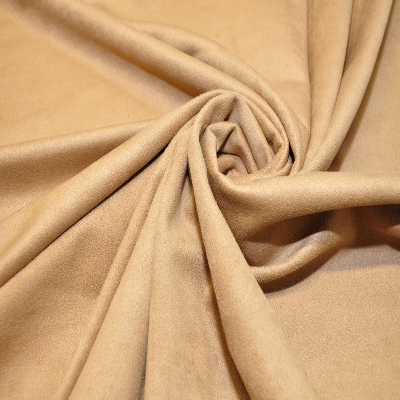 Замша на трикотаже (беж)