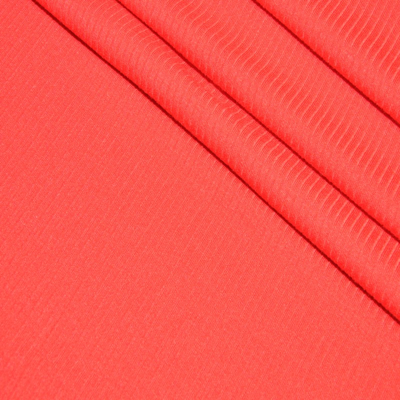 Трикотаж "Рубчик" (красный)