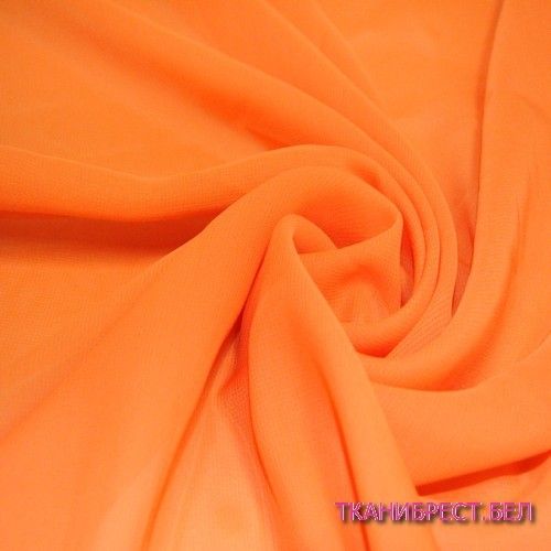 Шифон оранжевый