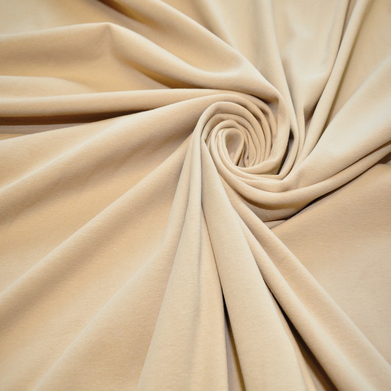 Кулирная гладь плотная 240гр  (песочный)