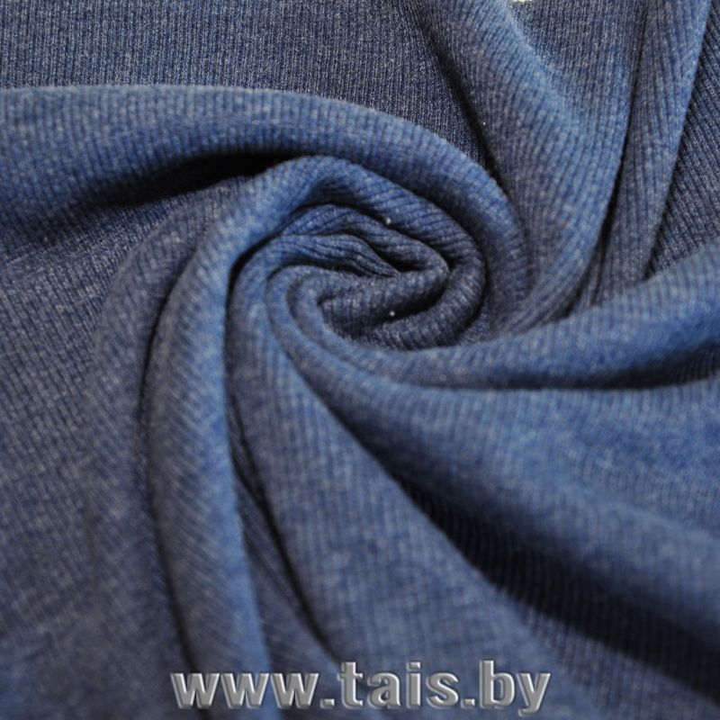 Кашкорсе чулок для 2-х нитки (синий меланж)