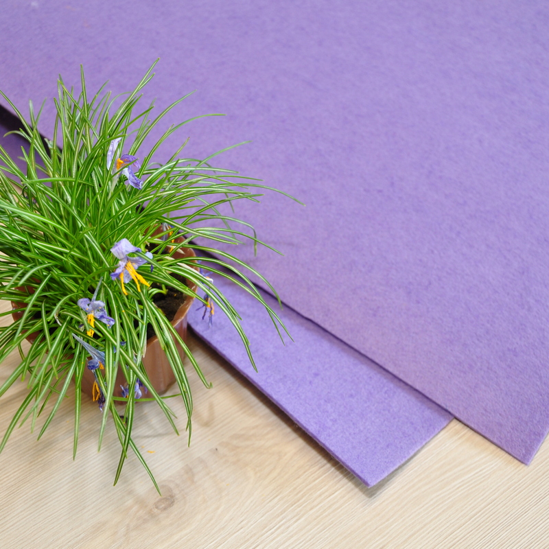 Фетр рулонный 3мм (сиреневый)