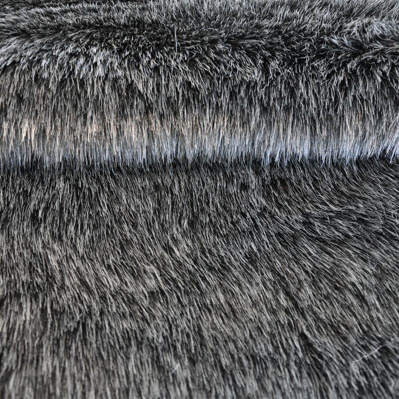 Длинноворсовый ГС (черный меланж)