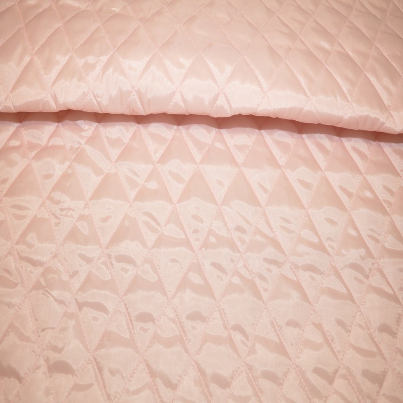 Подкладка стеганая на синтепоне (пудра) скидки на ткани в Минске оптом и в розницу | Трикотаж tais.by