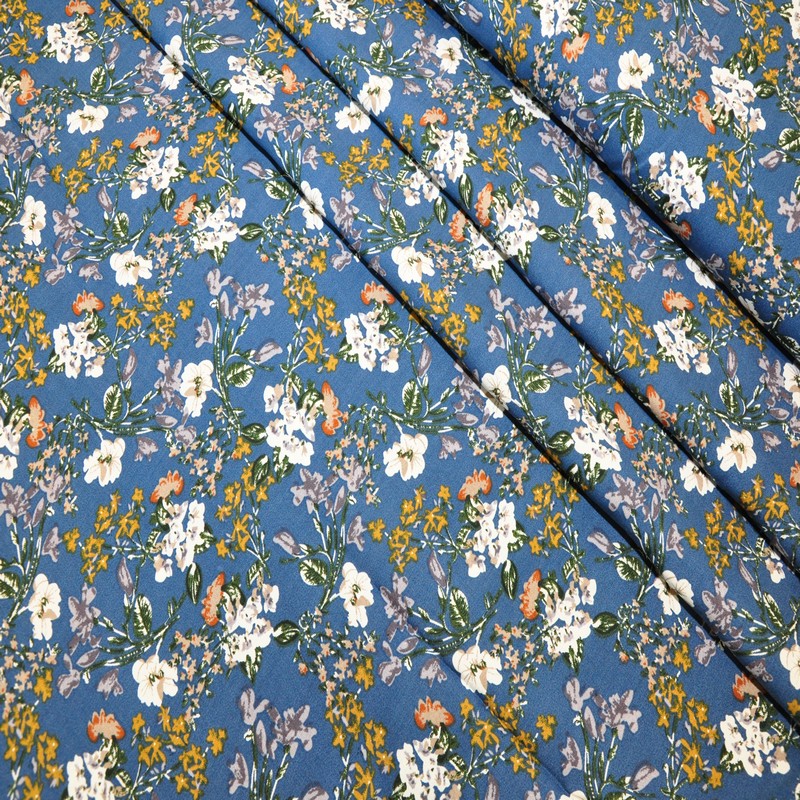 Штапель принт 122 скидки на ткани в Минске оптом и в розницу | Трикотаж tais.by