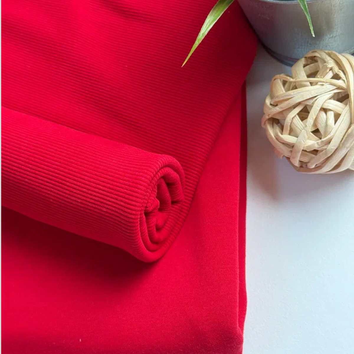 Кашкорсе чулок для 3-х нитки  с эффектом велюра (красный) скидки на ткани в Минске оптом и в розницу | Трикотаж tais.by