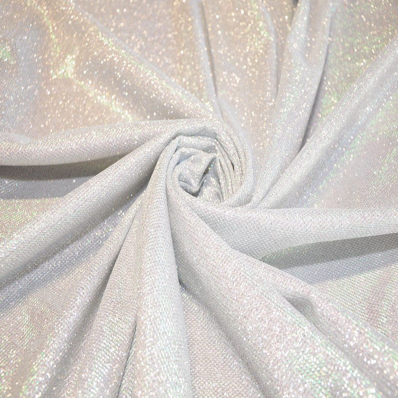 Трикотаж "Лунный свет" (светлое-серебро)