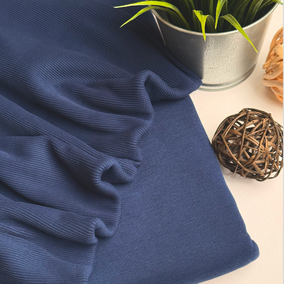 Кашкорсе чулок для 3-х нитки  с эффектом велюра (темно-синий) скидки на ткани в Минске оптом и в розницу | Трикотаж tais.by