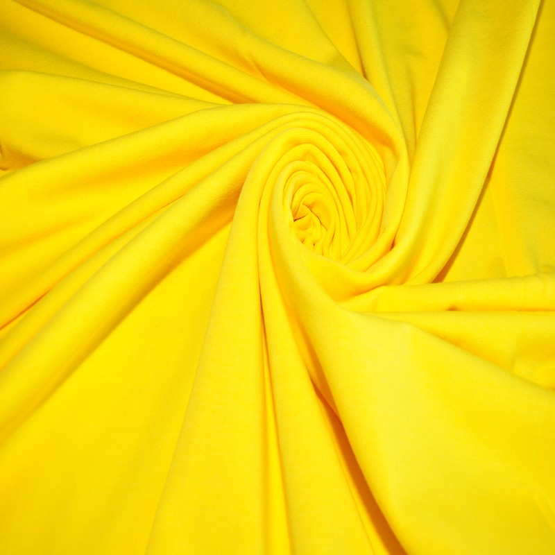 Кулирная гладь плотная (желтый)