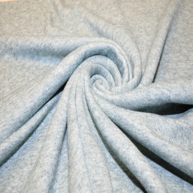 Трикотаж Ангора плотная (холодная мята меланж)