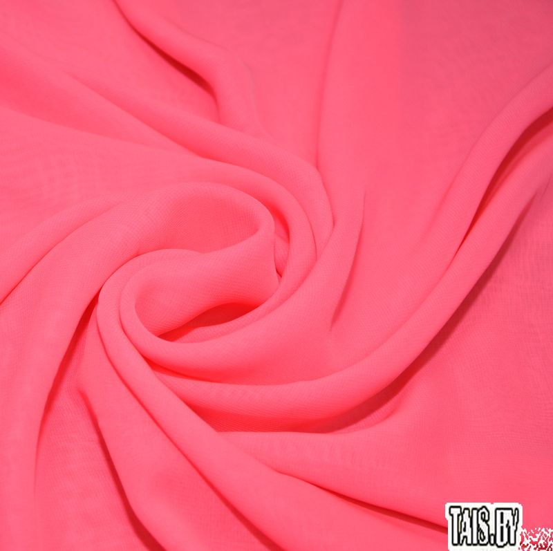 Шифон (ярко-розовый)
