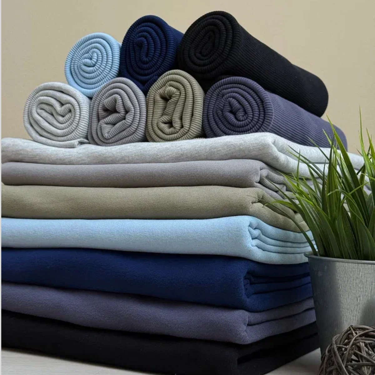 Кашкорсе чулок для 3-х нитки  с эффектом велюра (темно-синий) скидки на ткани в Минске оптом и в розницу | Трикотаж tais.by