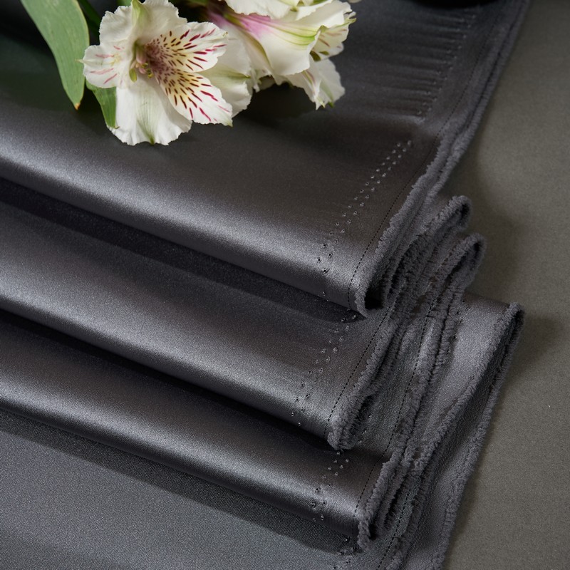 Атлас свадебный (стальной)