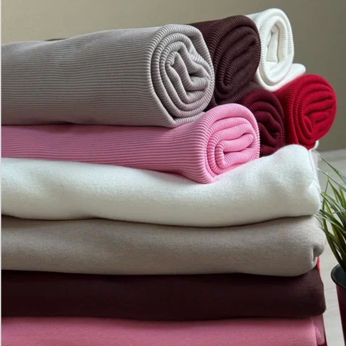 Кашкорсе чулок для 3-х нитки  с эффектом велюра (бежевый) скидки на ткани в Минске оптом и в розницу | Трикотаж tais.by