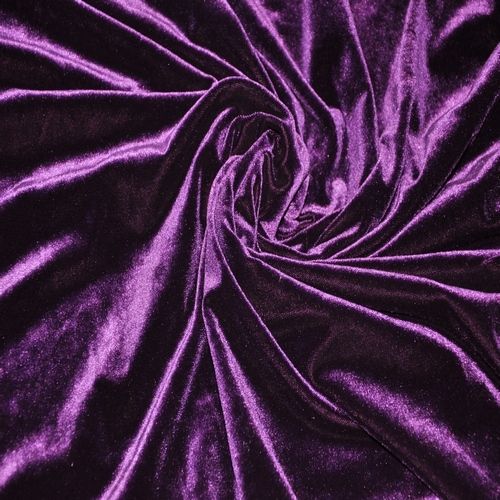 Велюр (Бархат фиолетовый) скидки на ткани в Минске оптом и в розницу | Трикотаж tais.by