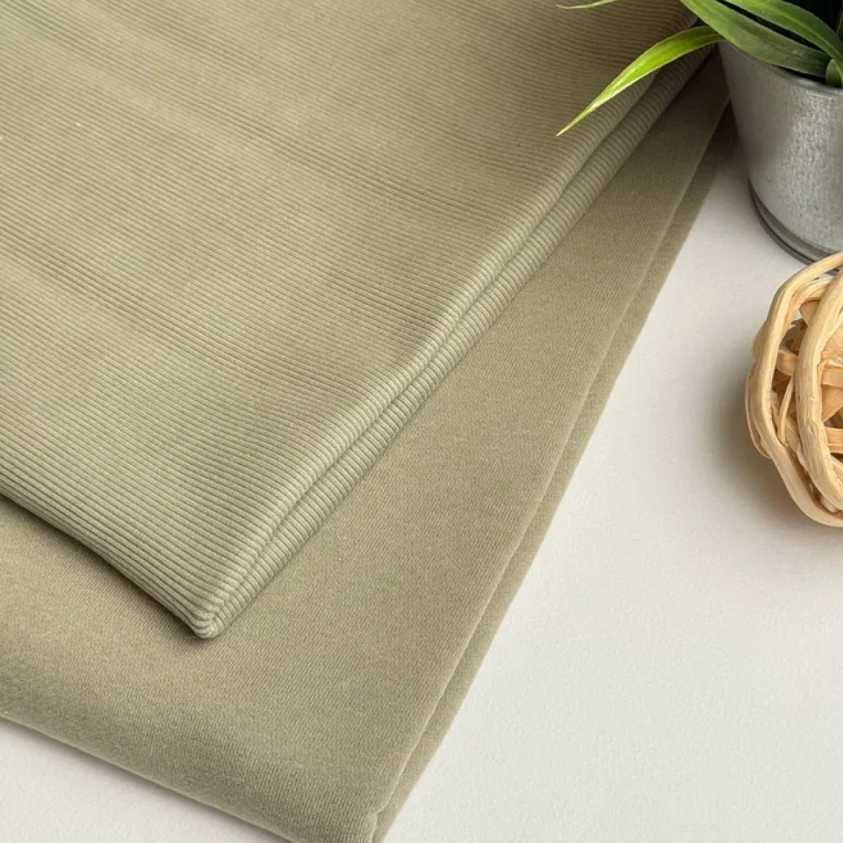 Кашкорсе чулок для 3-х нитки  с эффектом велюра (оливковый) скидки на ткани в Минске оптом и в розницу | Трикотаж tais.by