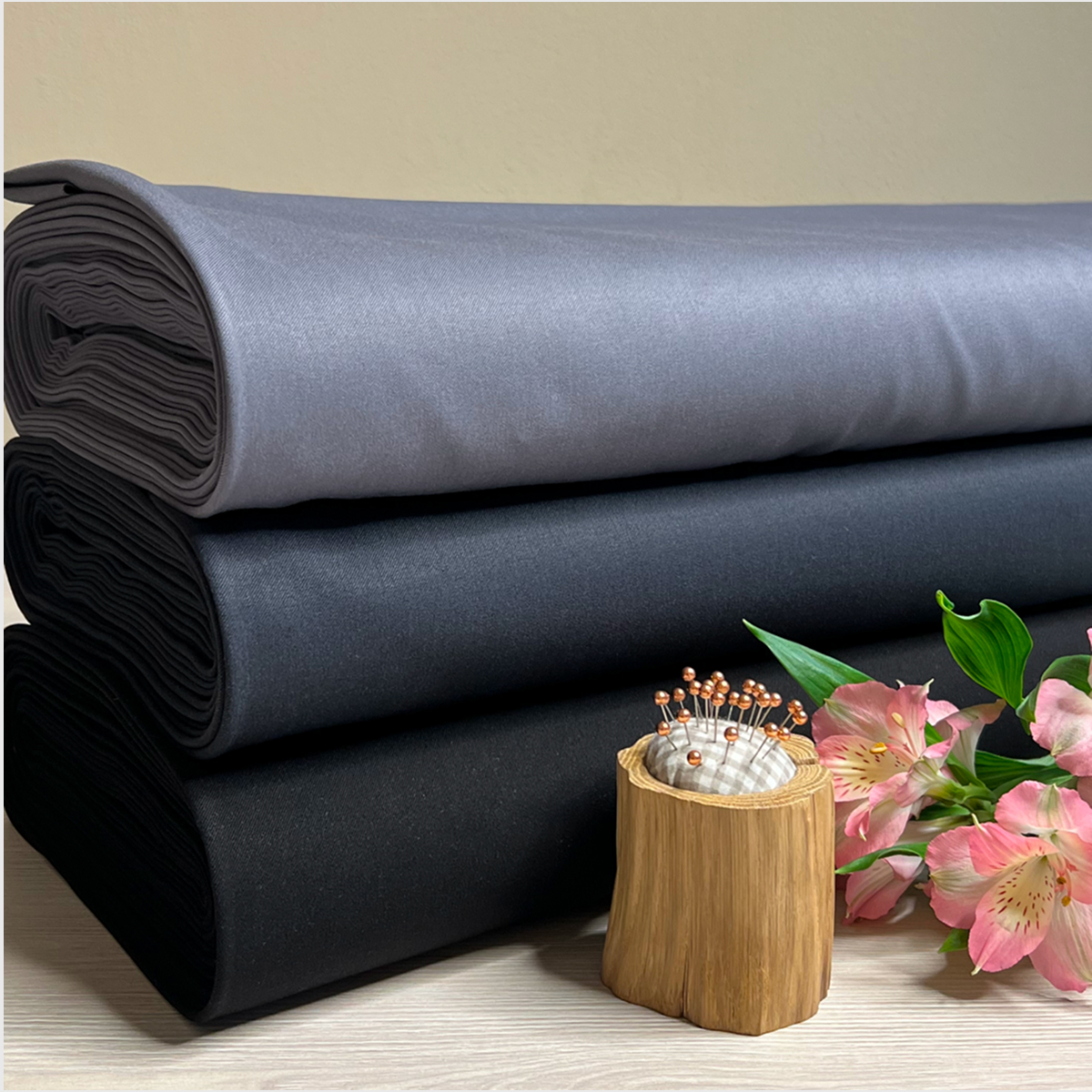 Костюмная ткань "Бостон" (темно-синий) скидки на ткани в Минске оптом и в розницу | Трикотаж tais.by