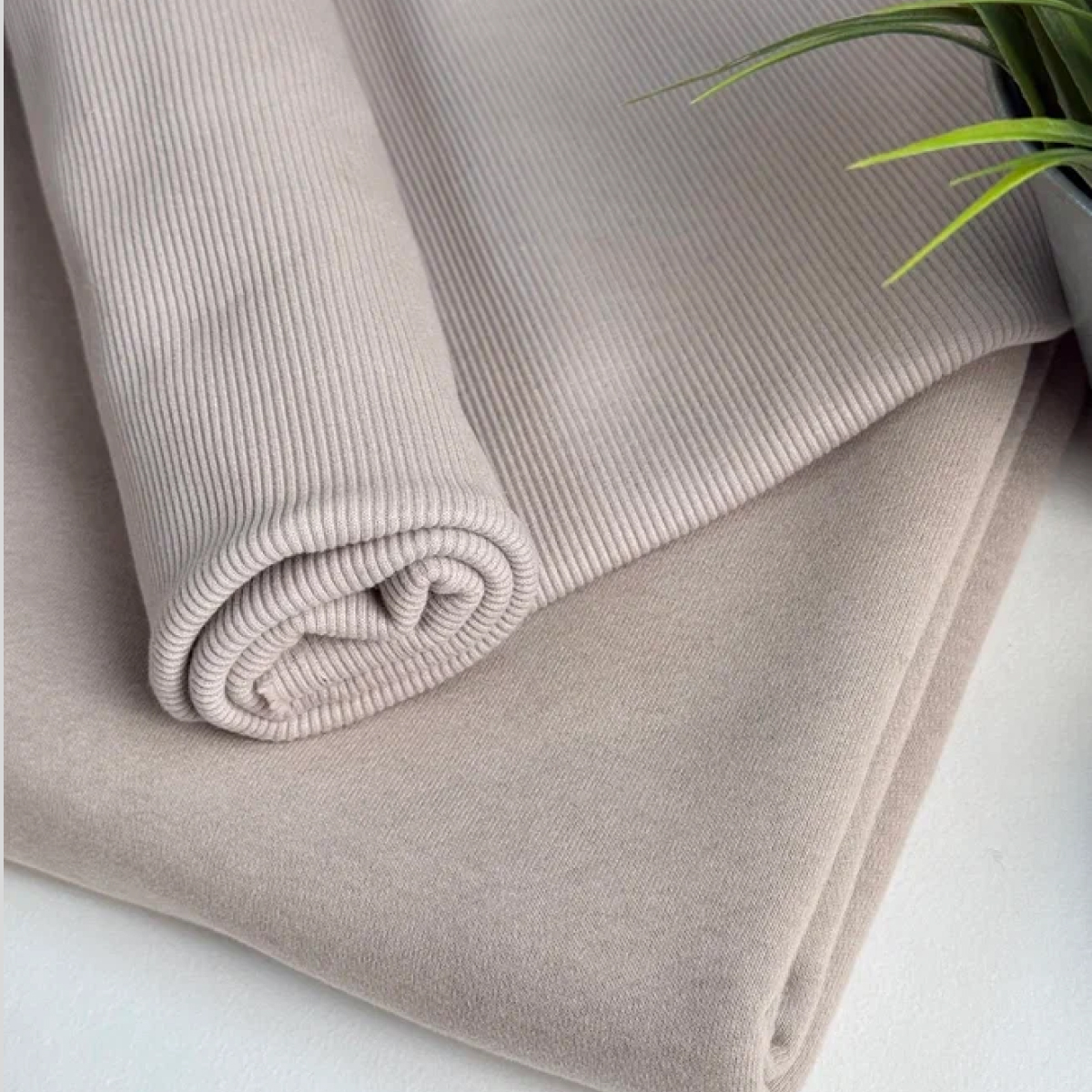 Кашкорсе чулок для 3-х нитки  с эффектом велюра (бежевый) скидки на ткани в Минске оптом и в розницу | Трикотаж tais.by