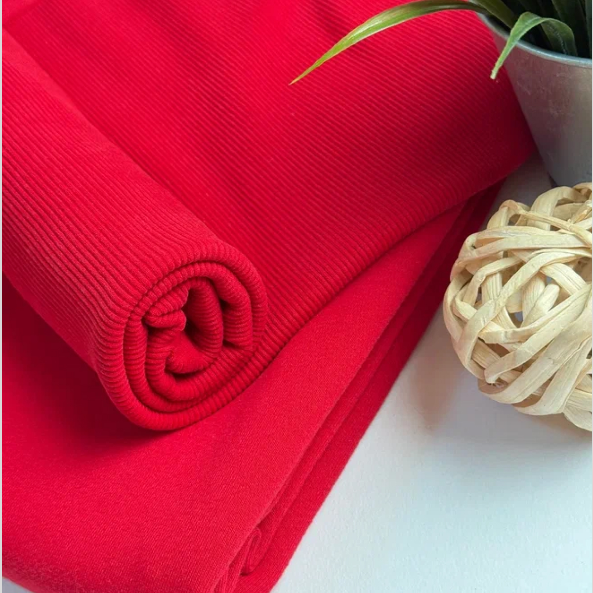 Кашкорсе чулок для 3-х нитки  с эффектом велюра (красный) скидки на ткани в Минске оптом и в розницу | Трикотаж tais.by