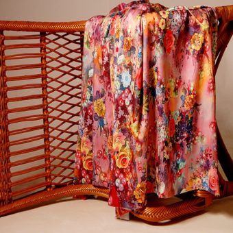 Ткань Атлас-принт