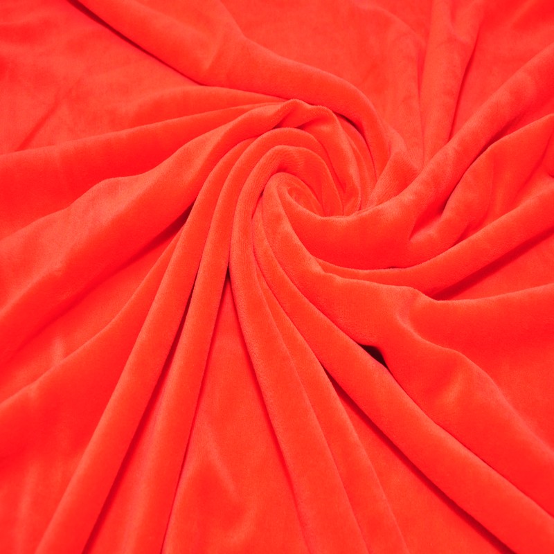 Велюр Х/Б (красный)