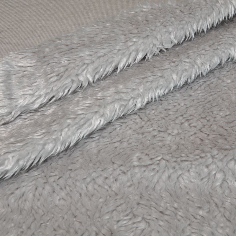 С отделкой под овчинку (серый)